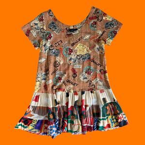 90's vintage hattie dress XL jams world made in usa